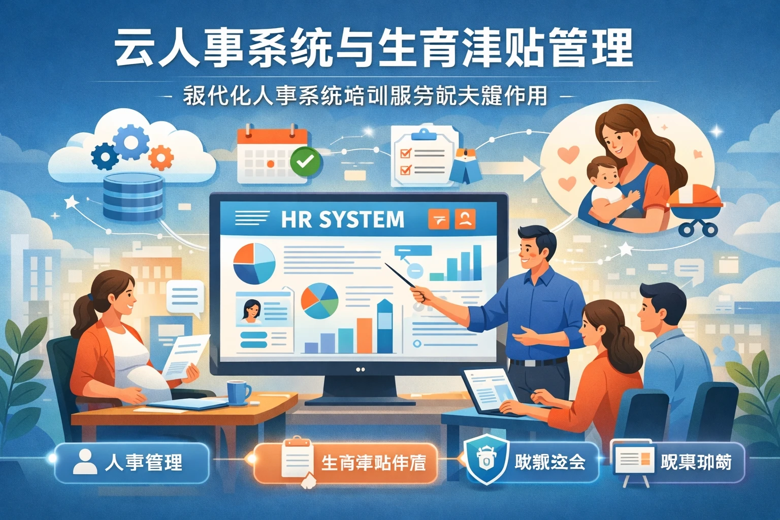 云人事系统与生育津贴管理：现代化人事系统培训服务的关键作用