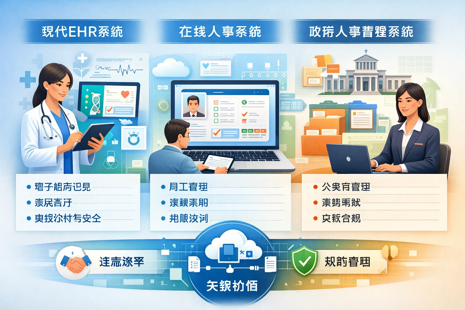探索现代ehr系统、在线人事系统与政府人事管理系统的关键价值