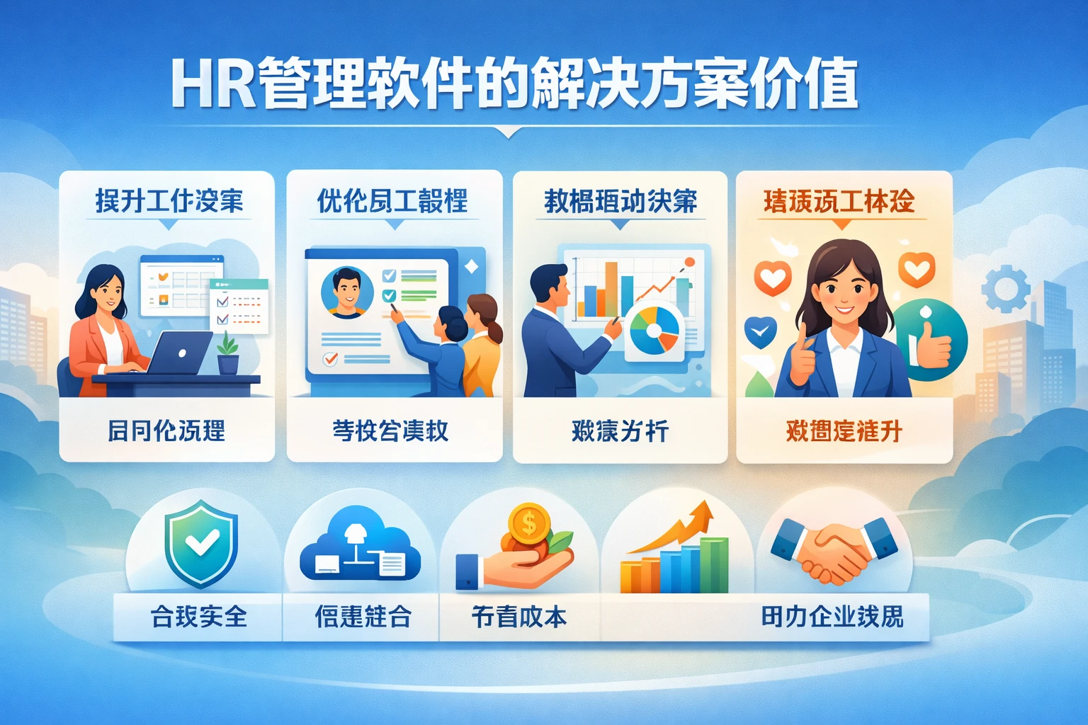HR管理软件的解决方案价值