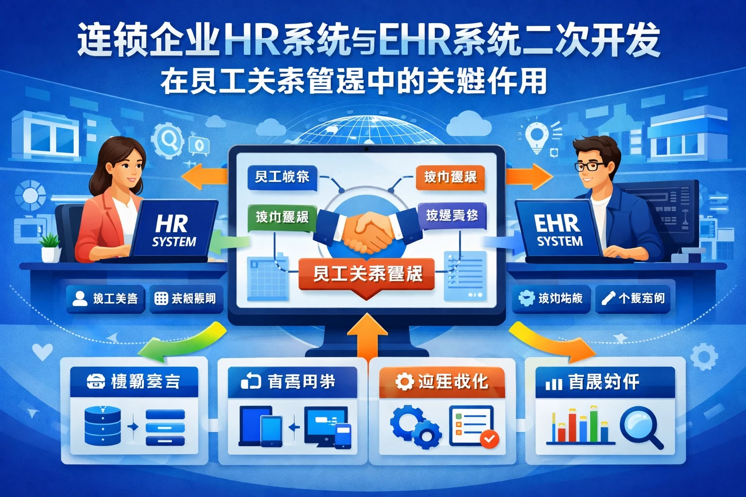 连锁企业HR系统与EHR系统二次开发在员工关系管理中的关键作用