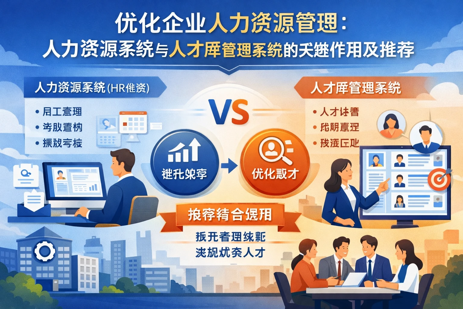 优化企业人力资源管理:人力资源系统与人才库管理系统的关键作用及推荐