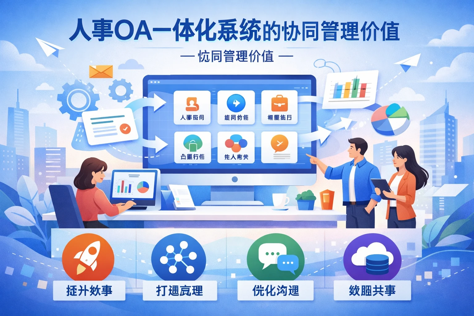 人事OA一体化系统的协同管理价值