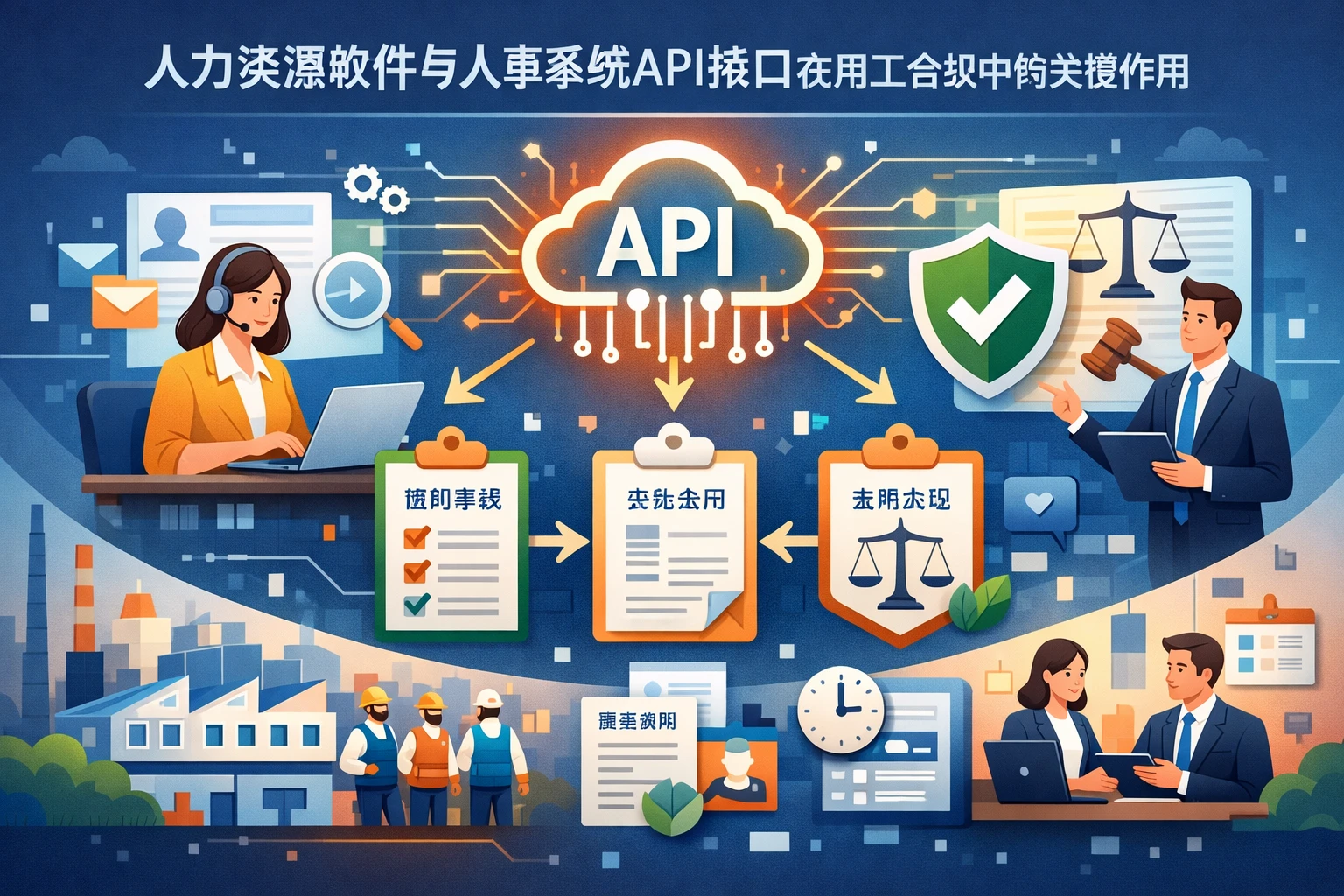 人力资源软件与人事系统API接口在用工合规中的关键作用
