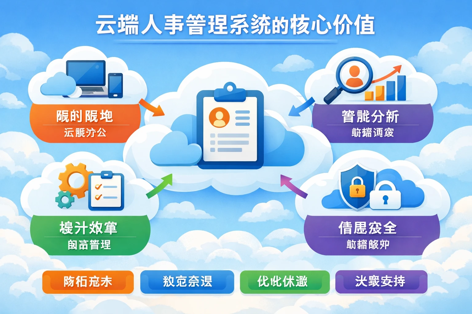 云端人事管理系统的核心价值
