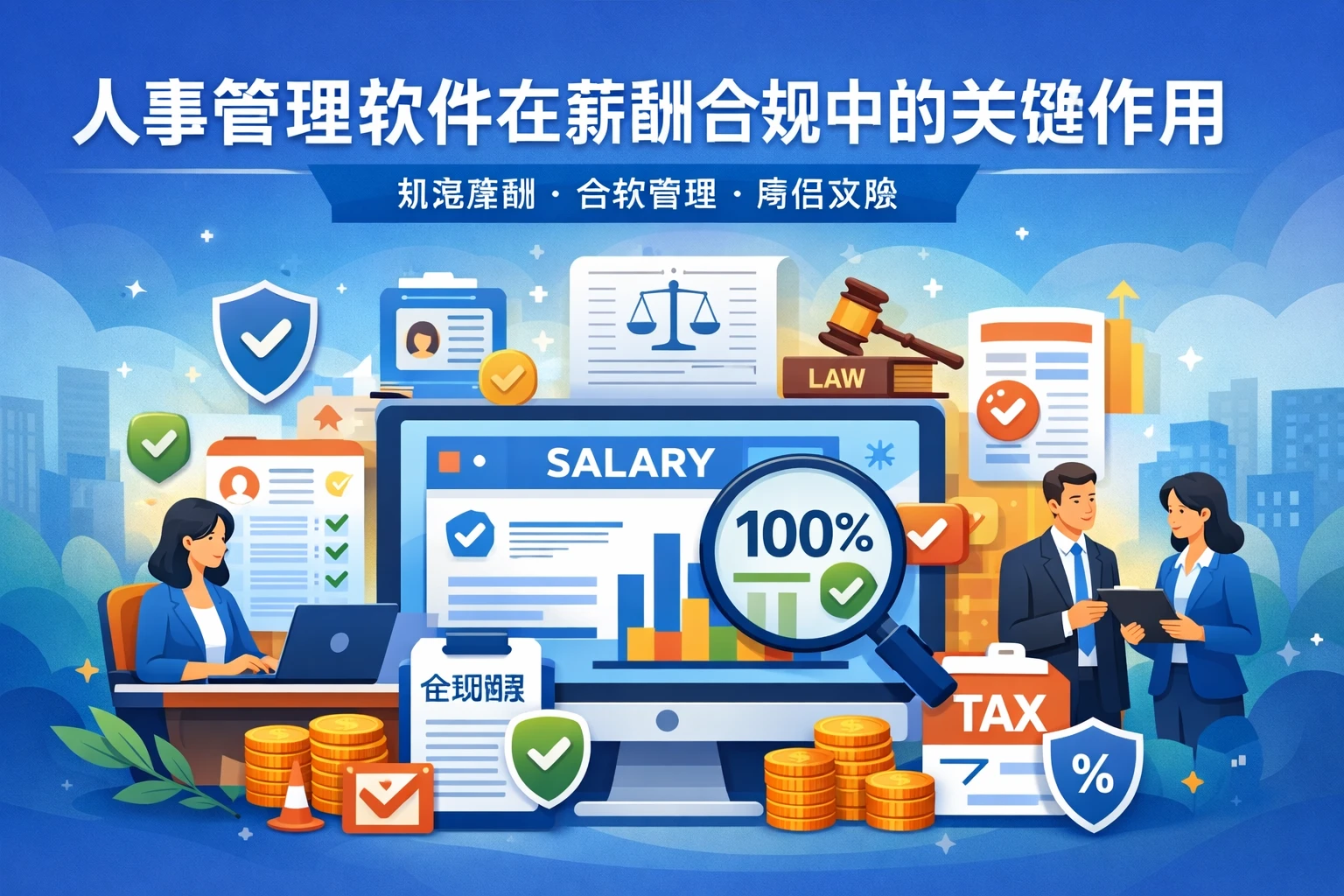 人事管理软件在薪酬合规中的关键作用