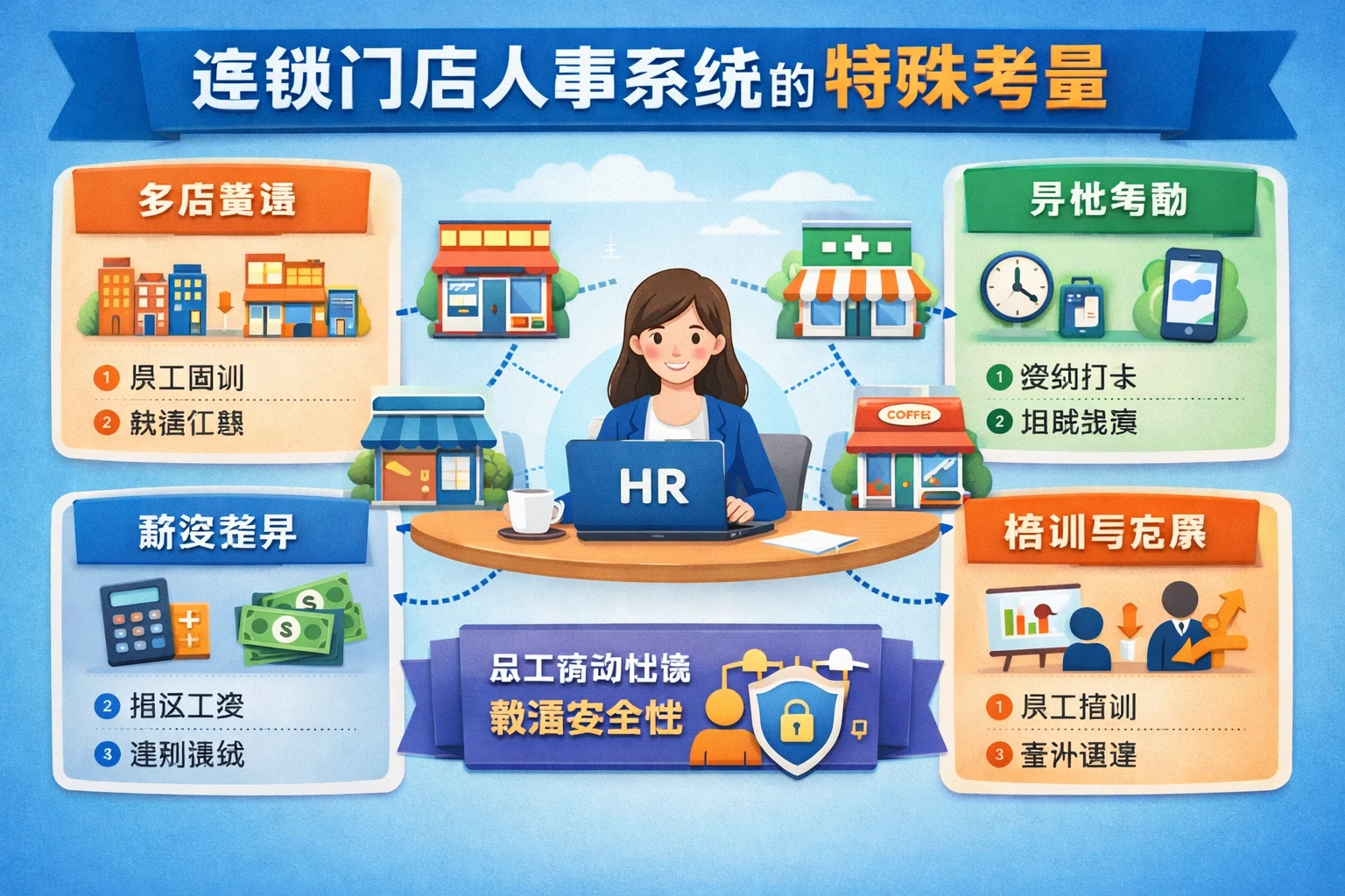 连锁门店人事系统的特殊考量