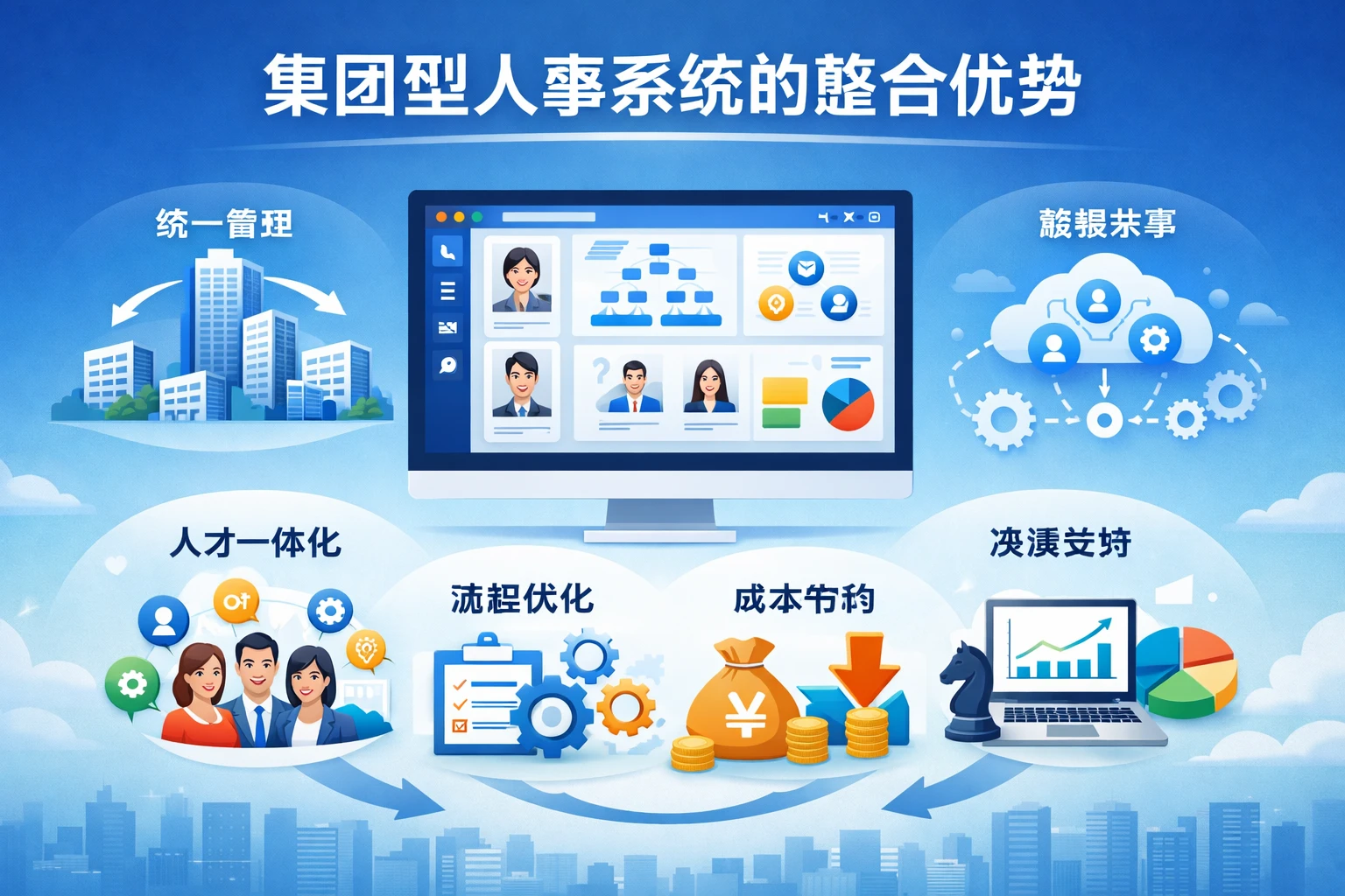 集团型人事系统的整合优势