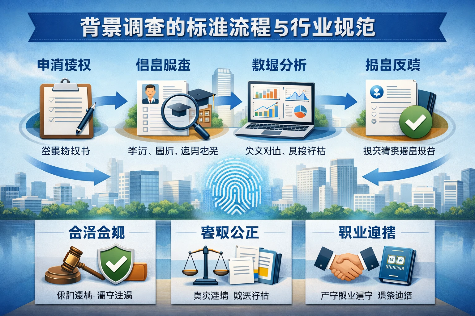 背景调查的标准流程与行业规范
