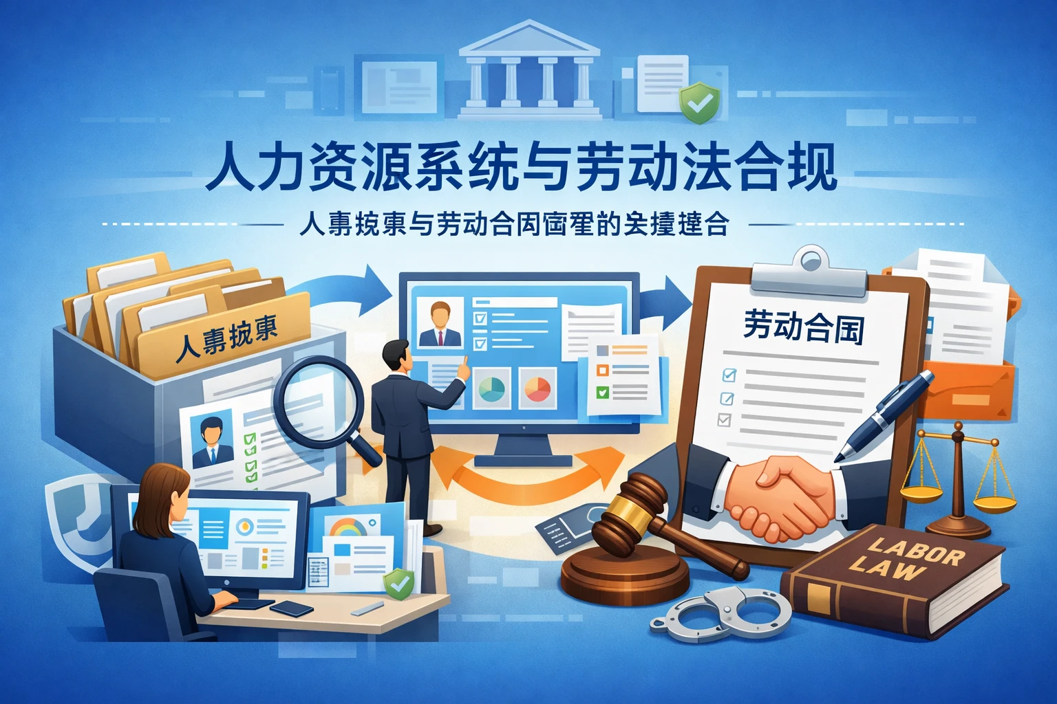 人力资源系统与劳动法合规：人事档案与劳动合同管理的关键整合