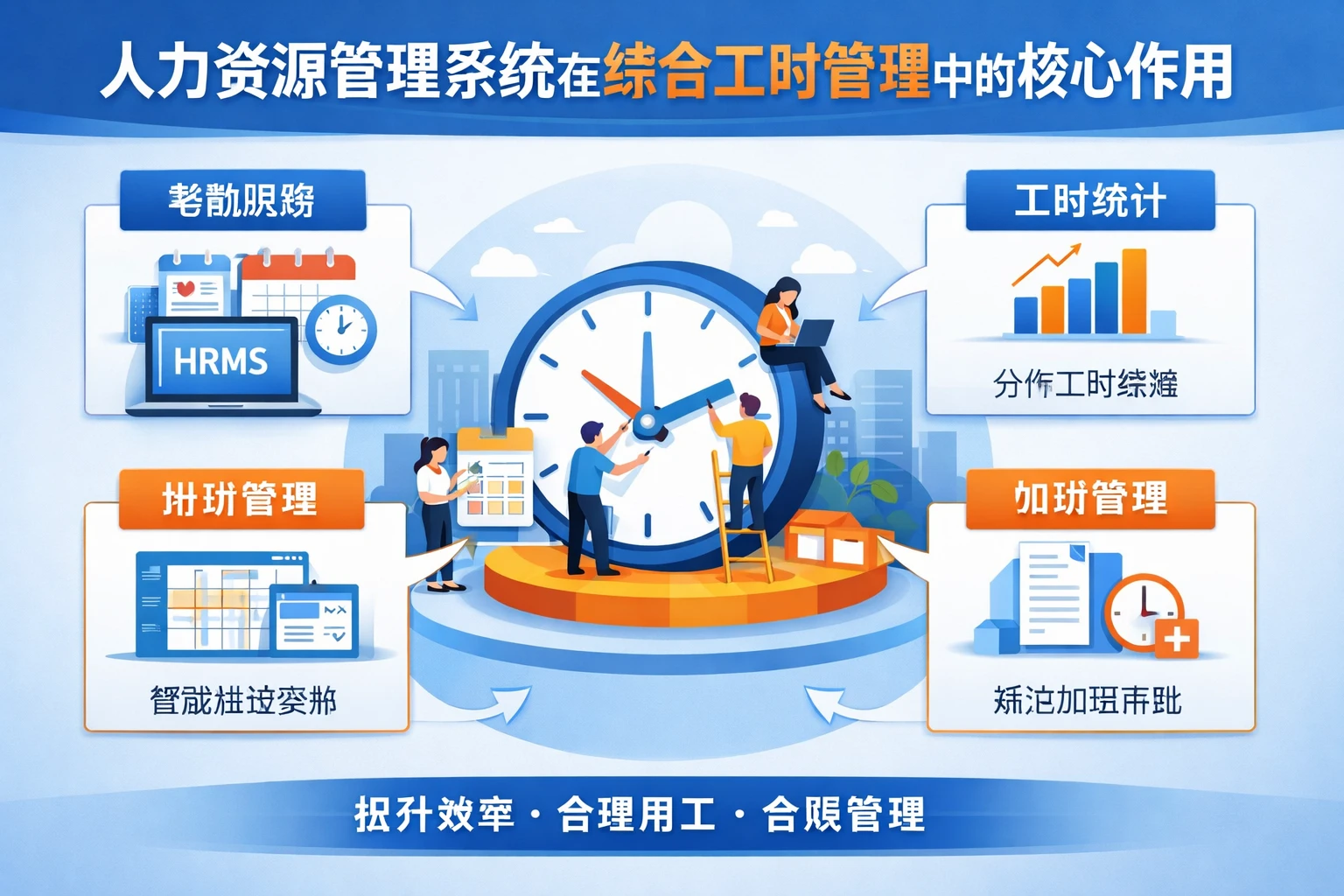 人力资源管理系统在综合工时管理中的核心作用