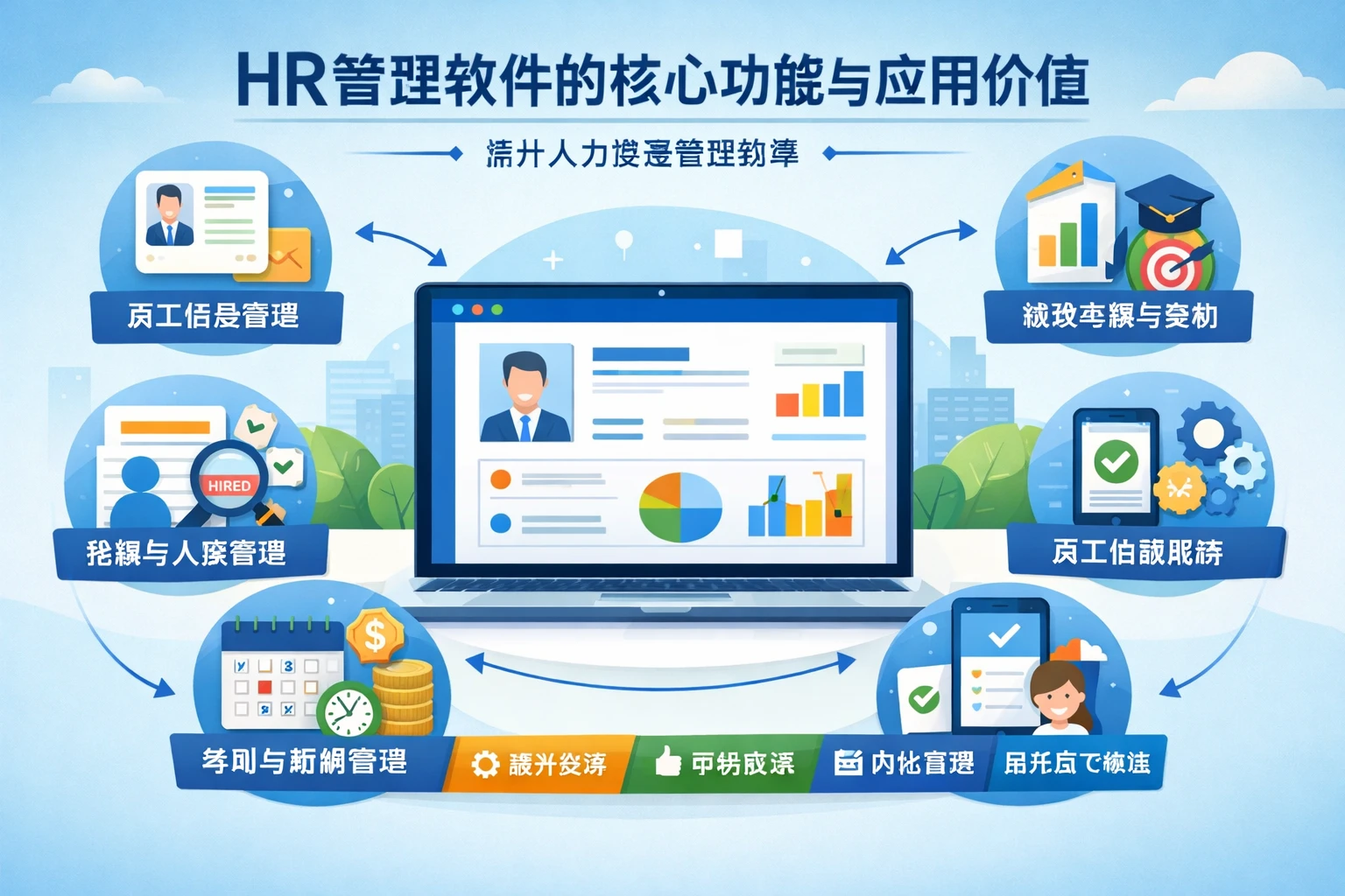 HR管理软件的核心功能与应用价值