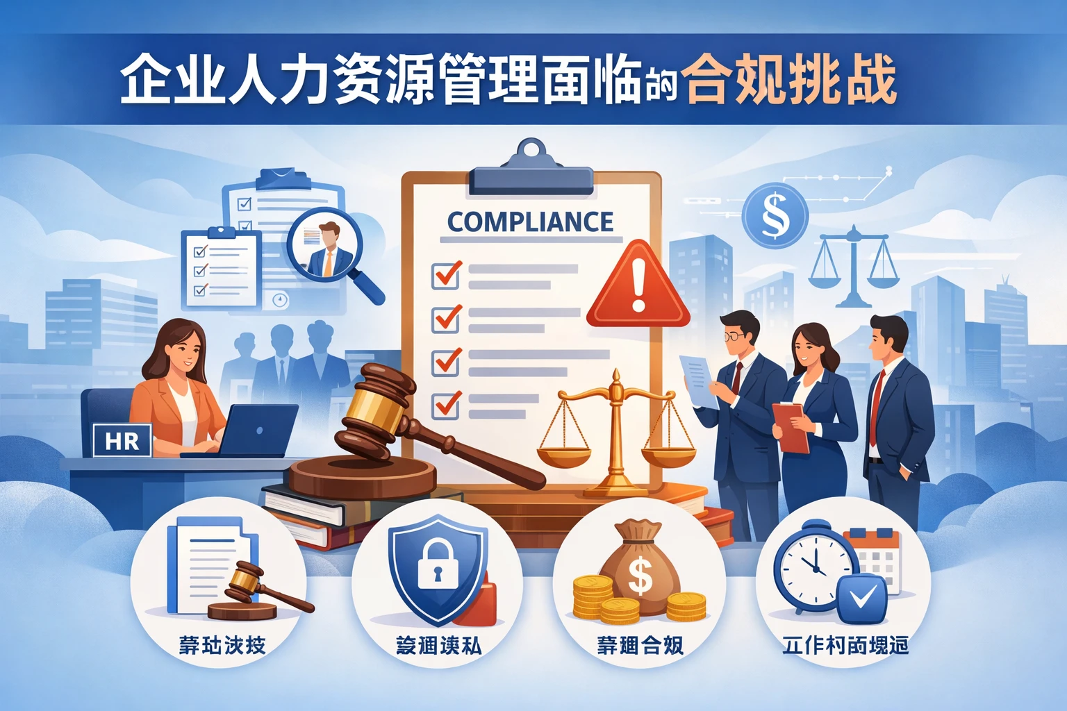 企业人力资源管理面临的合规挑战