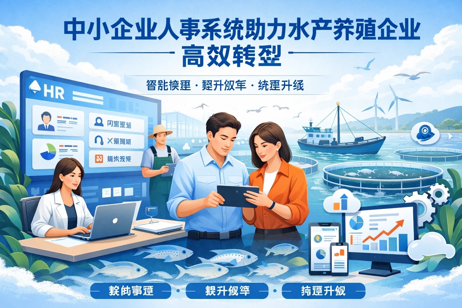 中小企业人事系统助力水产养殖企业高效转型