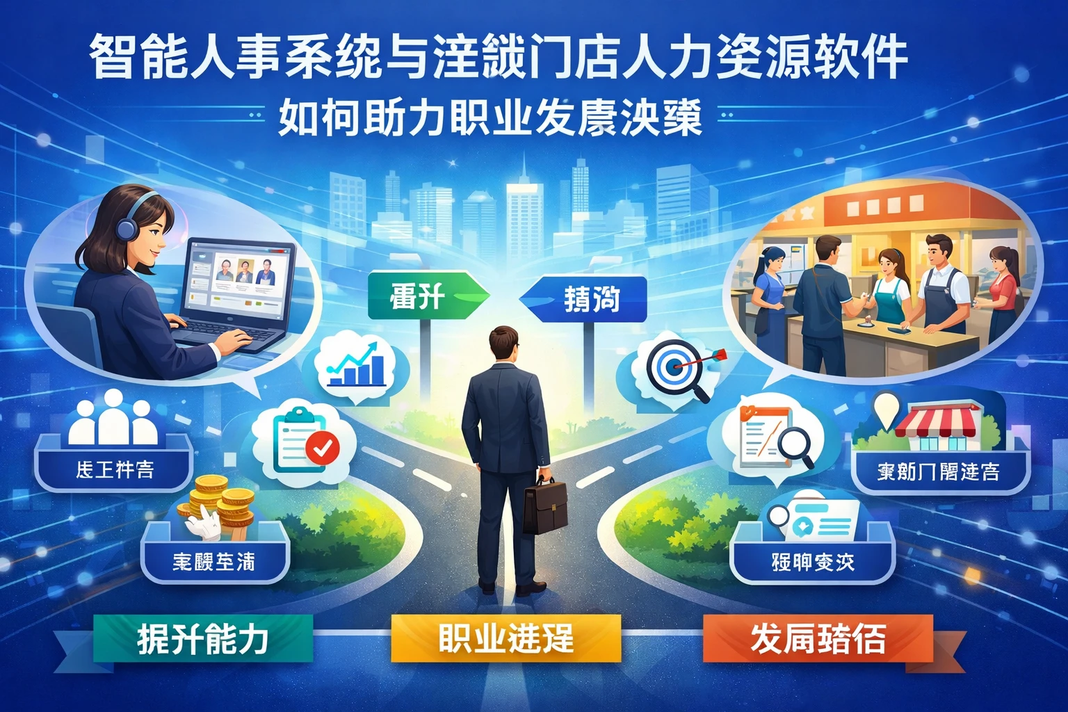 智能人事系统与连锁门店人力资源软件如何助力职业发展决策
