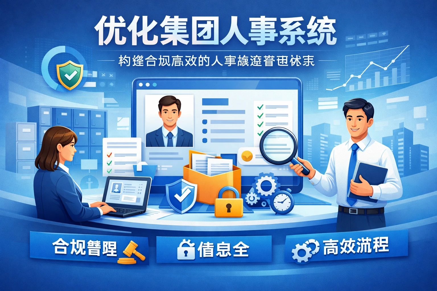 优化集团人事系统：构建合规高效的人事档案管理体系