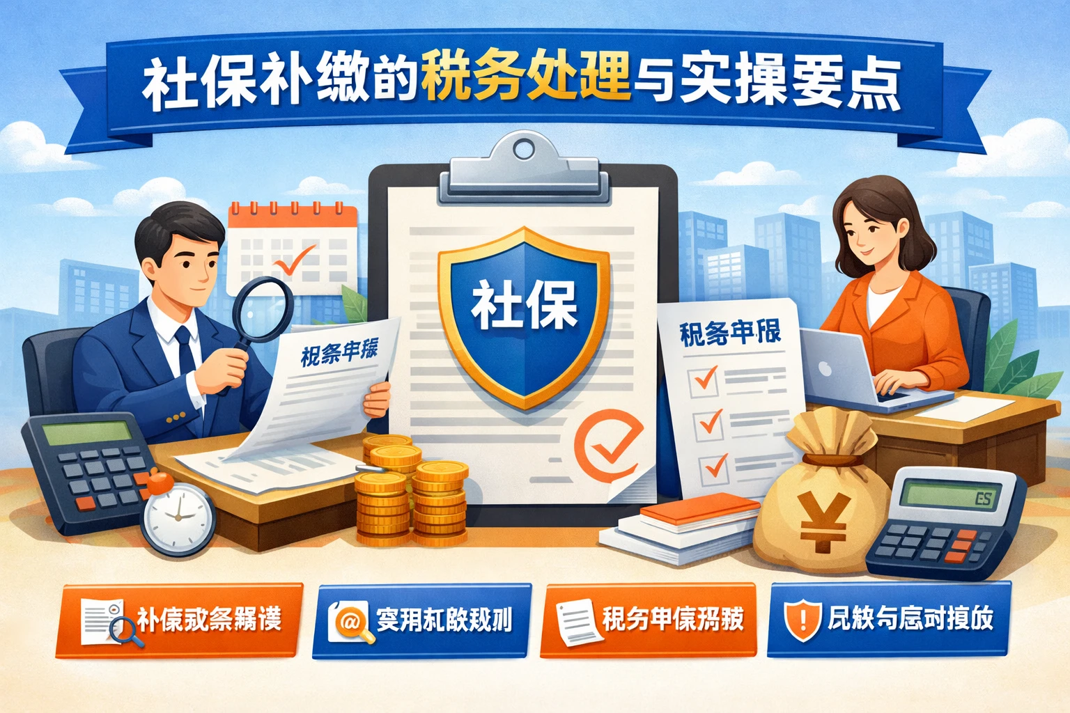 社保补缴的税务处理与实操要点
