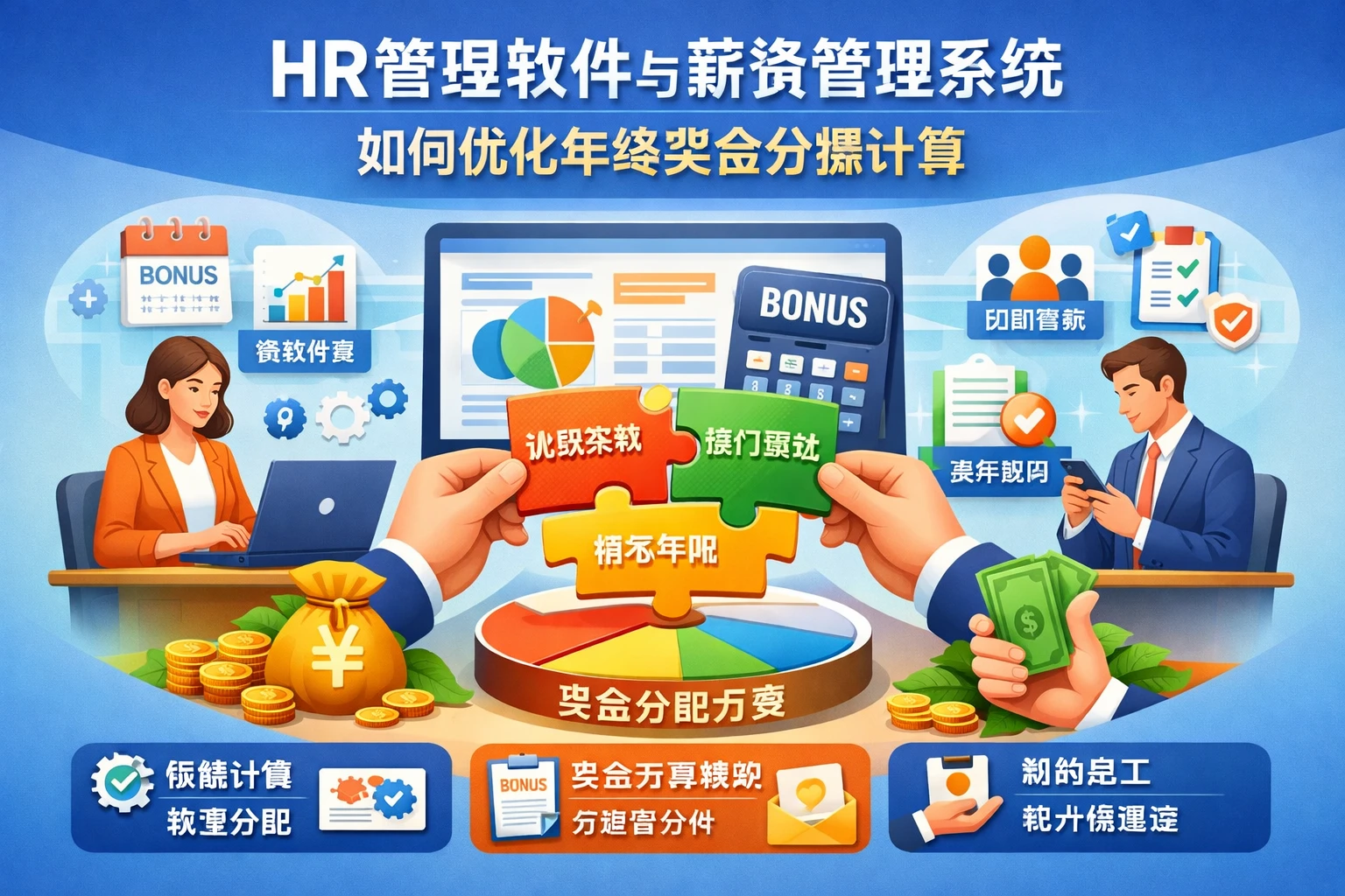 HR管理软件与薪资管理系统如何优化年终奖金分摊计算