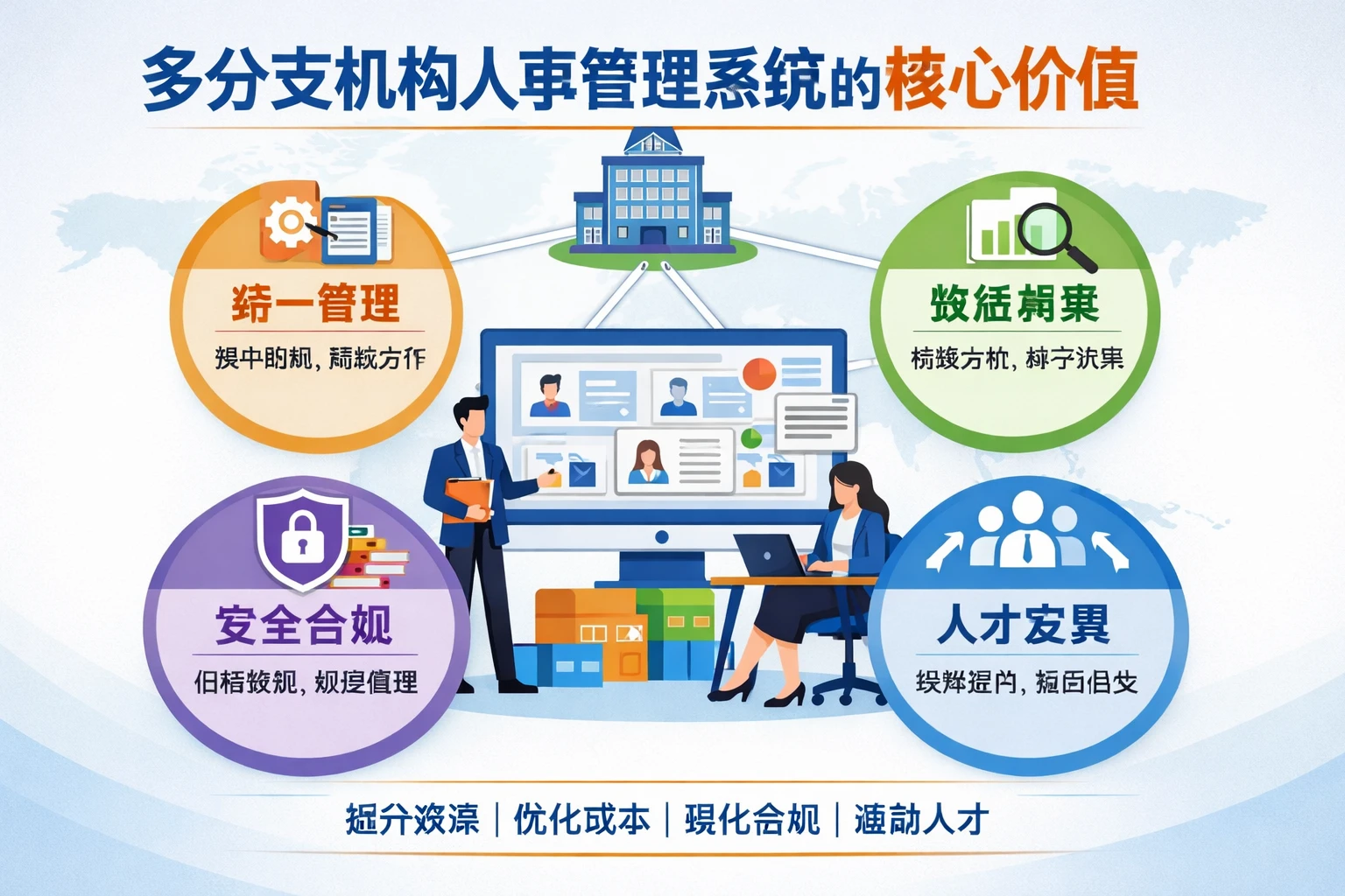 多分支机构人事管理系统的核心价值
