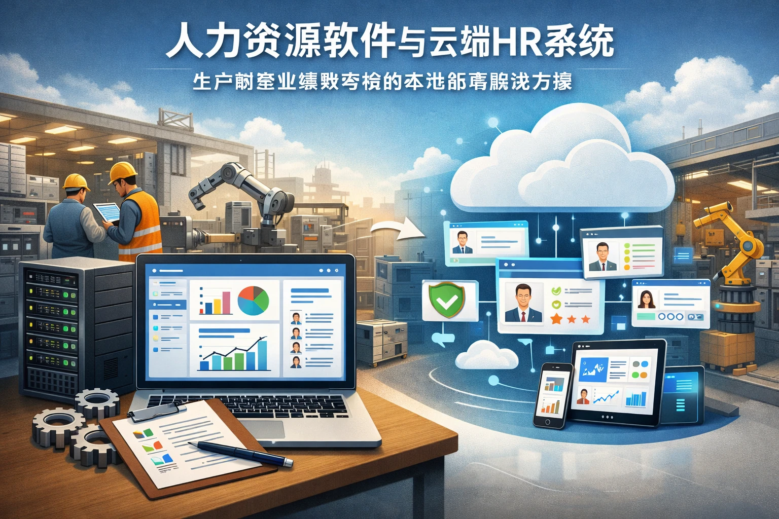 人力资源软件与云端HR系统：生产制造业绩效考核的本地部署解决方案