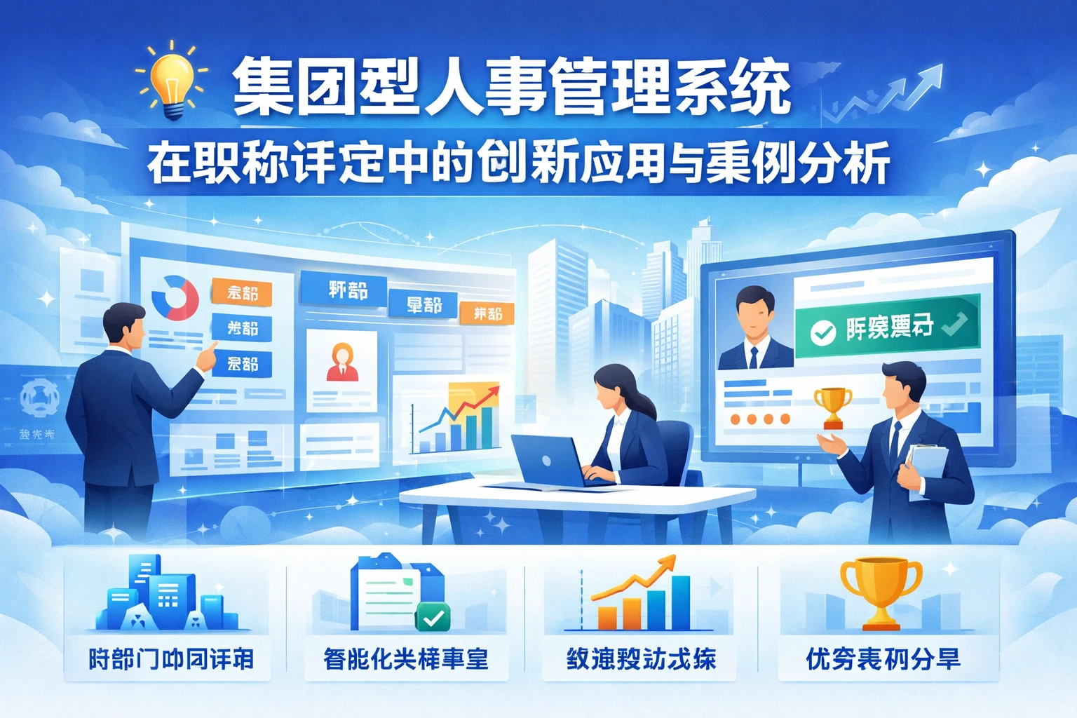 集团型人事管理系统在职称评定中的创新应用与案例分析