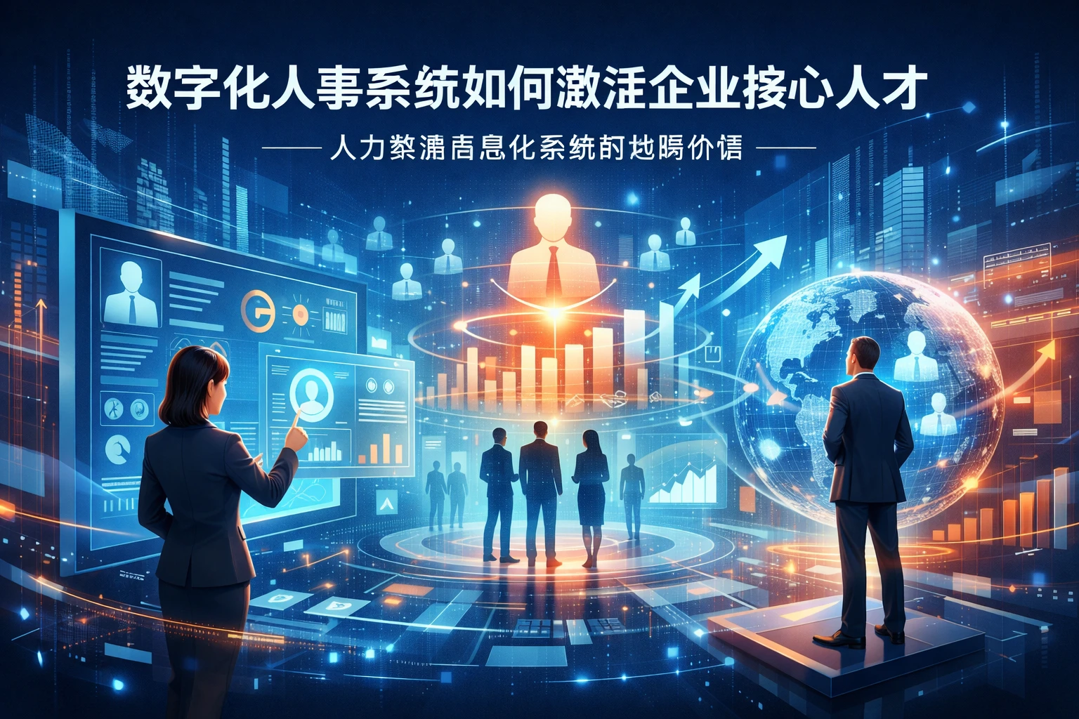 数字化人事系统如何激活企业核心人才——人力资源信息化系统的战略价值