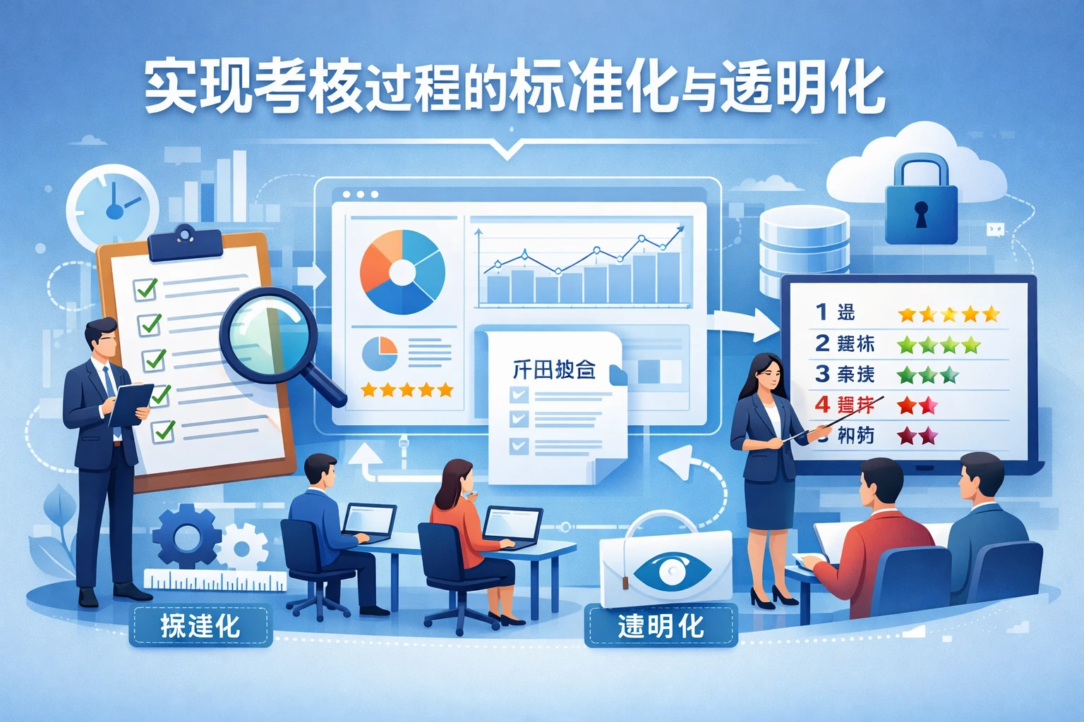 实现考核过程的标准化与透明化