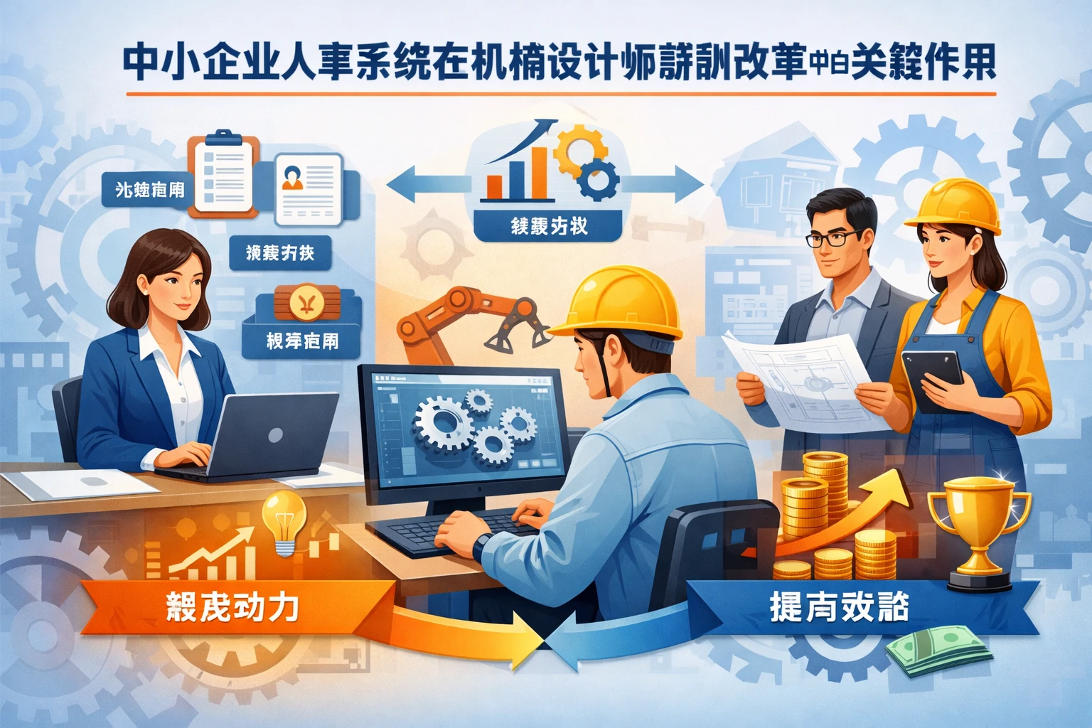 中小企业人事系统在机械设计师薪酬改革中的关键作用