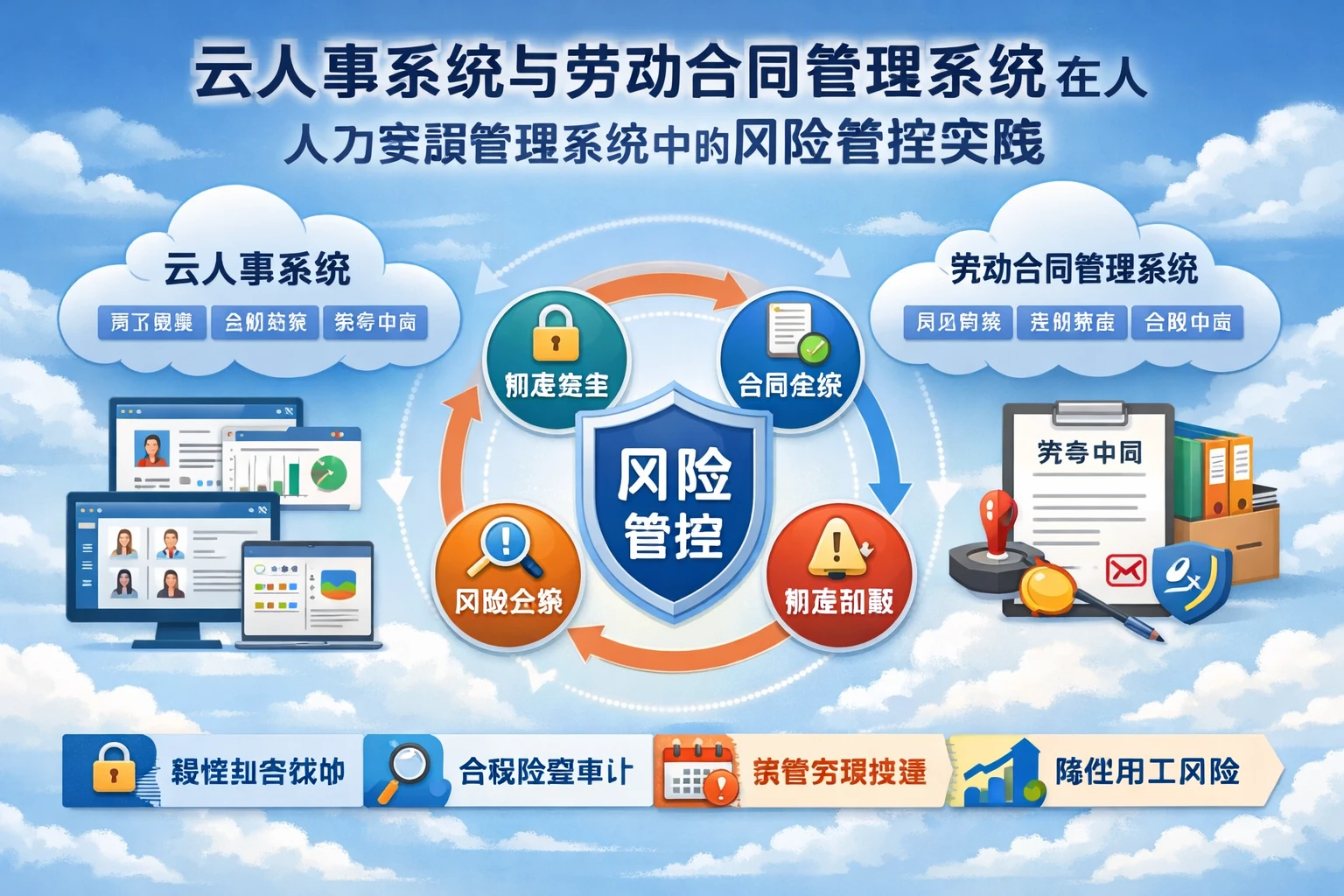 云人事系统与劳动合同管理系统在人力资源管理系统中的风险管控实践