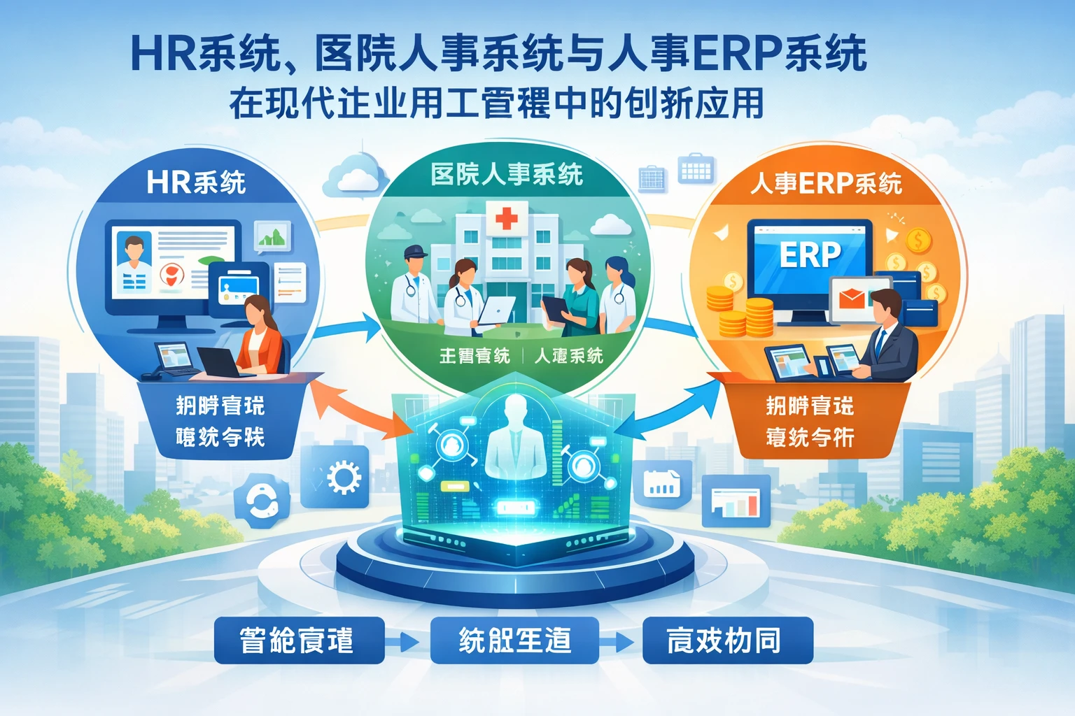 HR系统、医院人事系统与人事ERP系统在现代企业用工管理中的创新应用