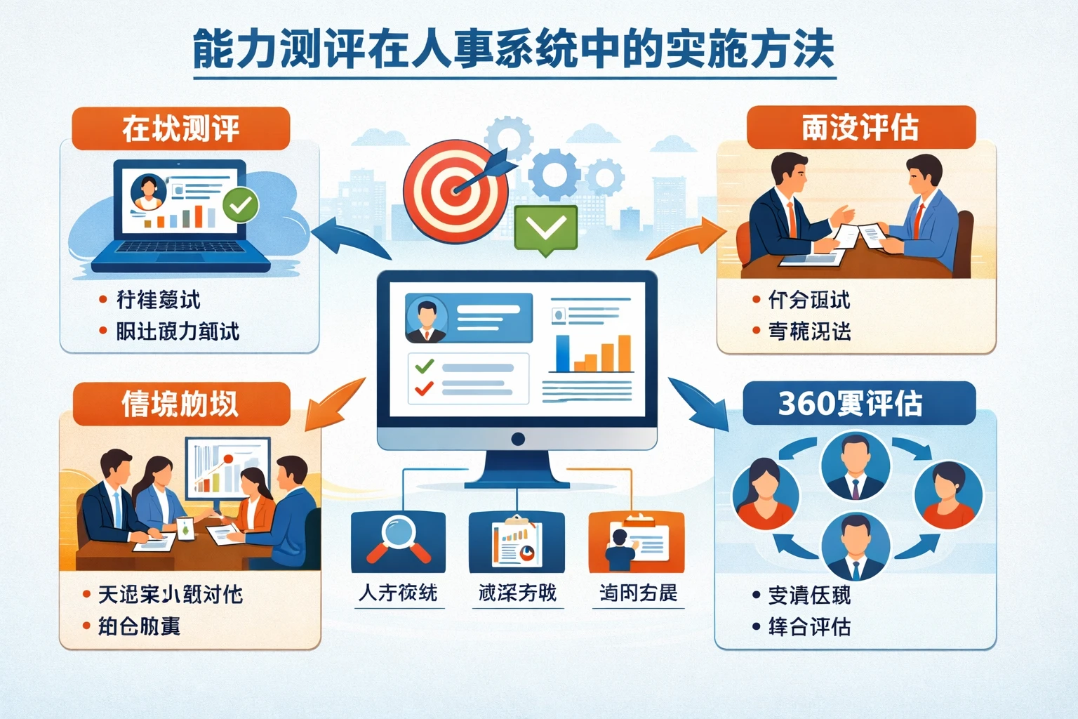 能力测评在人事系统中的实施方法