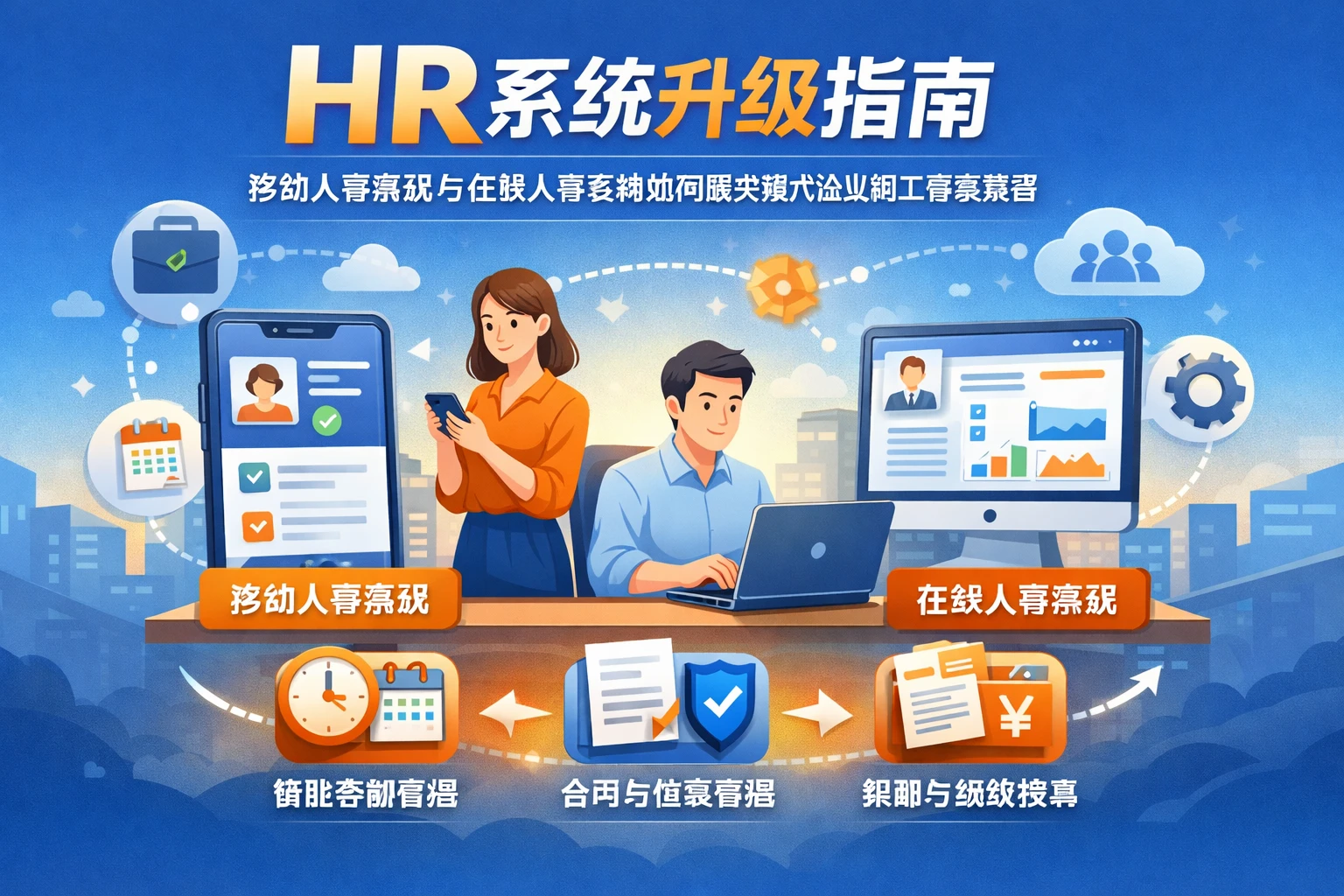 HR系统升级指南：移动人事系统与在线人事系统如何解决现代企业用工管理难题