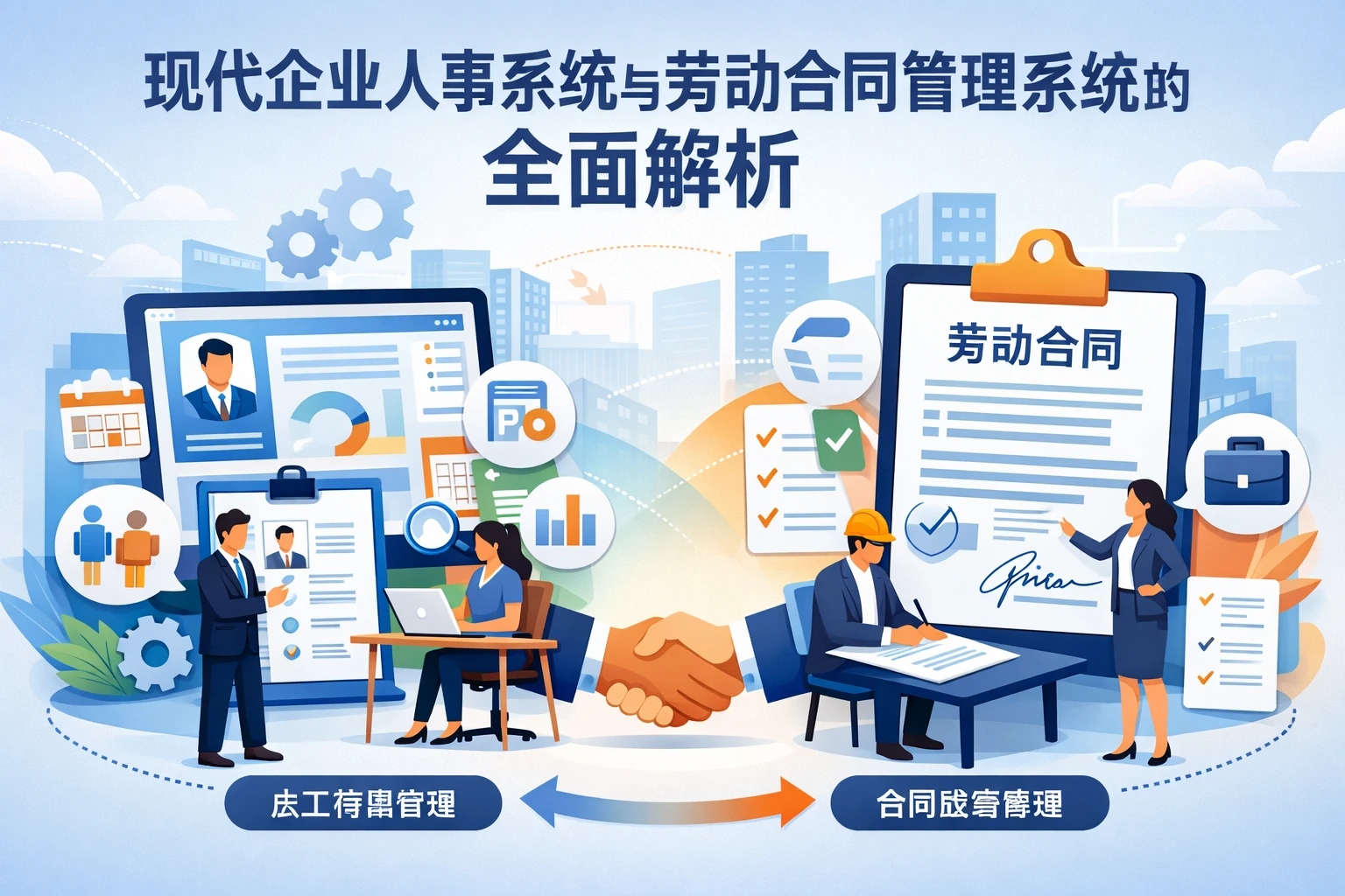 现代企业人事系统与劳动合同管理系统的全面解析