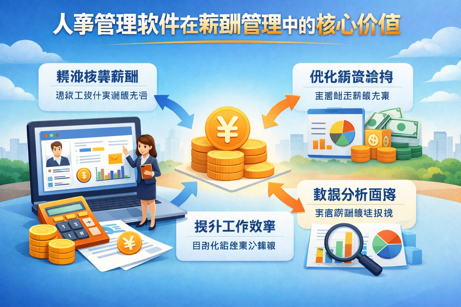 人事管理软件在薪酬管理中的核心价值