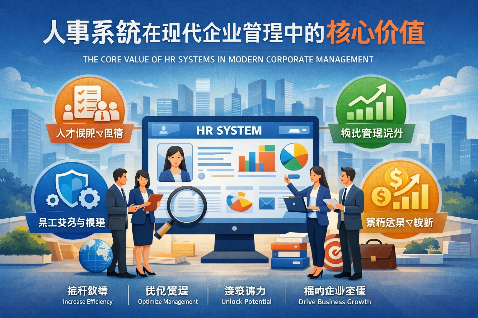 人事系统在现代企业管理中的核心价值