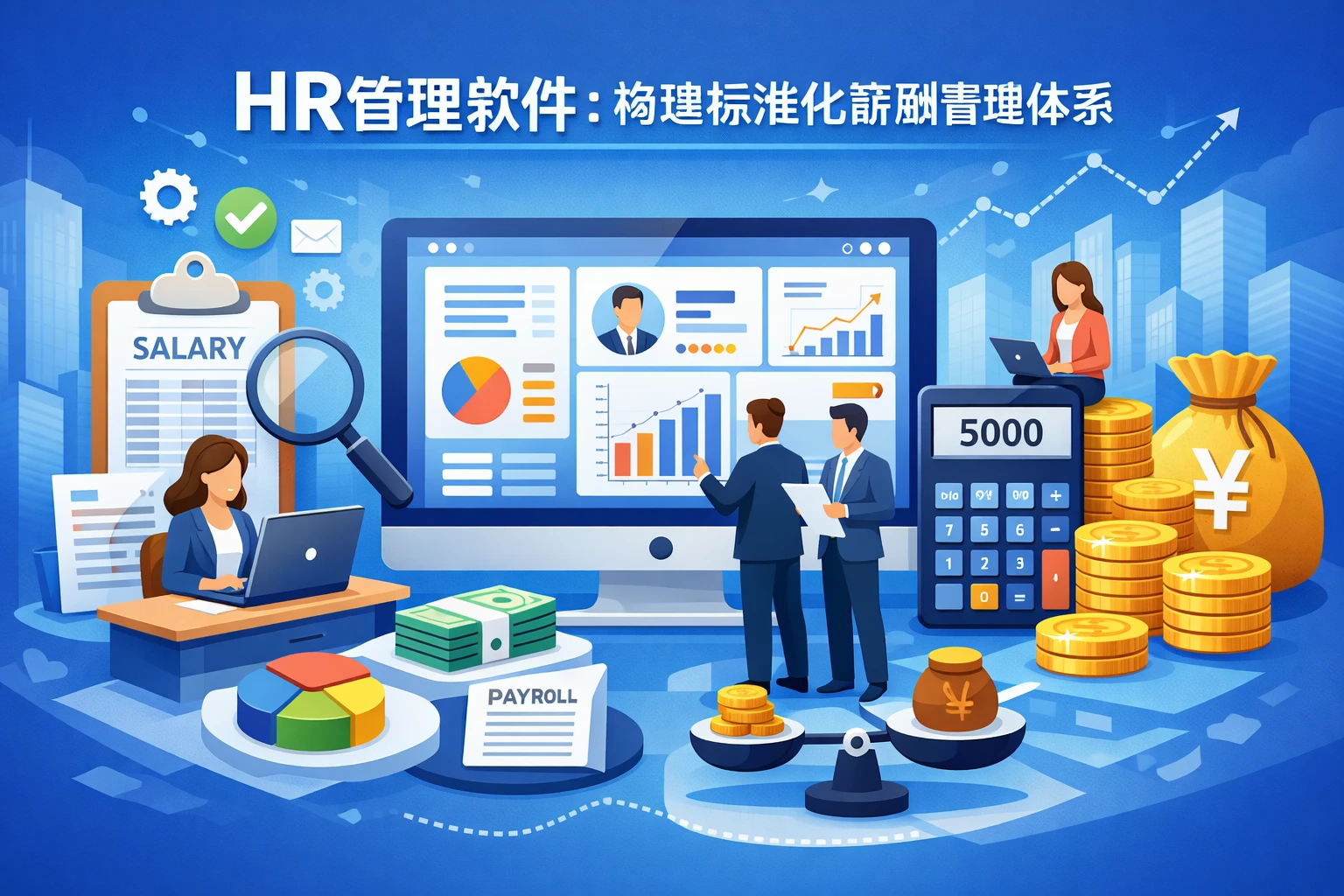 HR管理软件：构建标准化薪酬管理体系