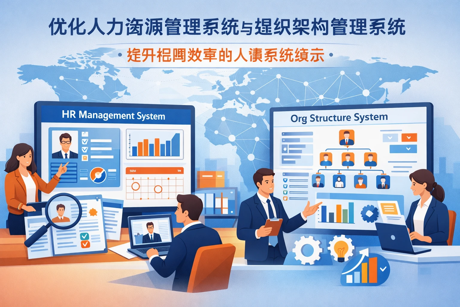 优化人力资源管理系统与组织架构管理系统：提升招聘效率的人事系统演示