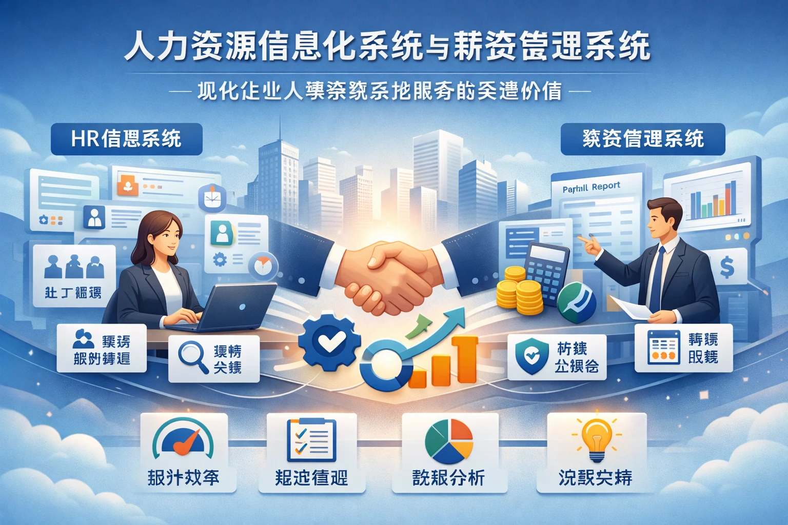 人力资源信息化系统与薪资管理系统：现代企业人事系统实施服务的关键价值