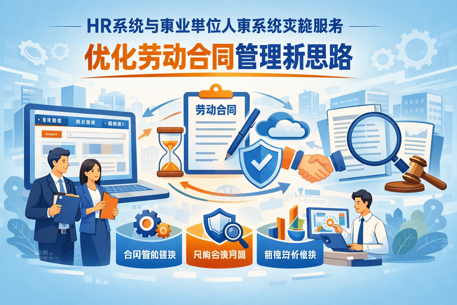 HR系统与事业单位人事系统实施服务：优化劳动合同管理新思路