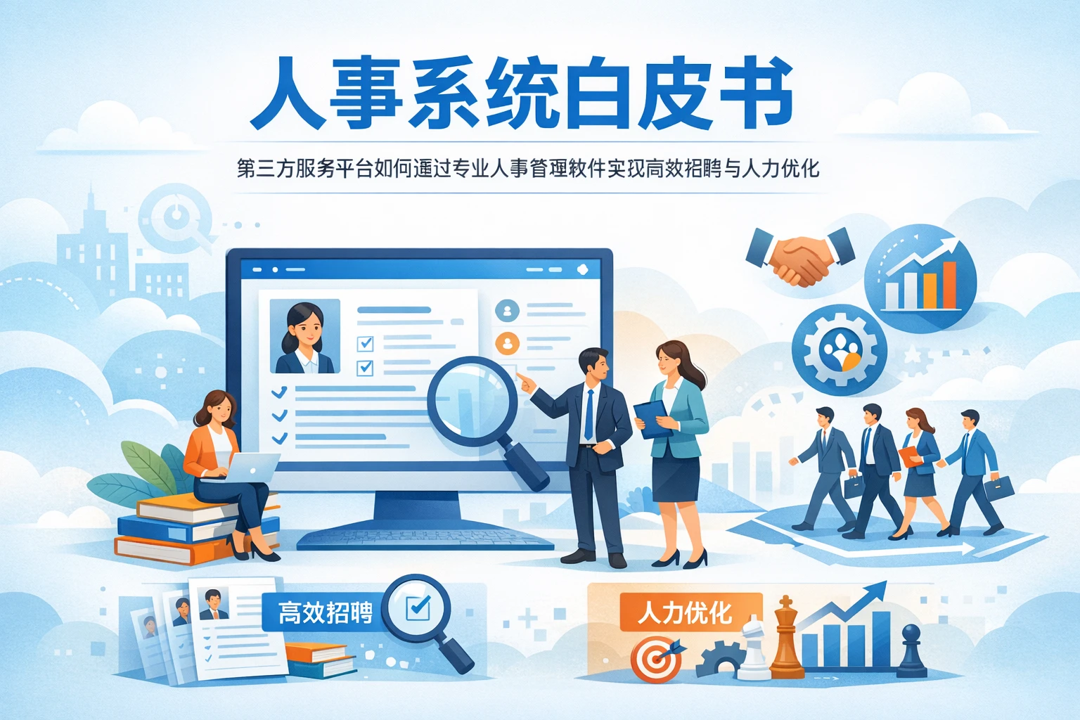 人事系统白皮书：第三方服务平台如何通过专业人事管理软件实现高效招聘与人力优化