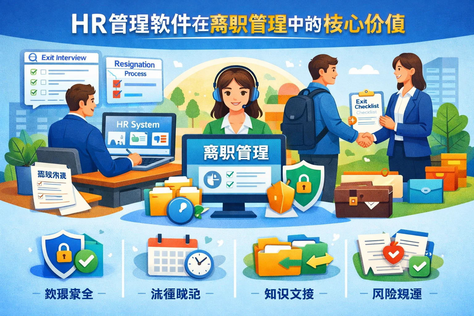 HR管理软件在离职管理中的核心价值