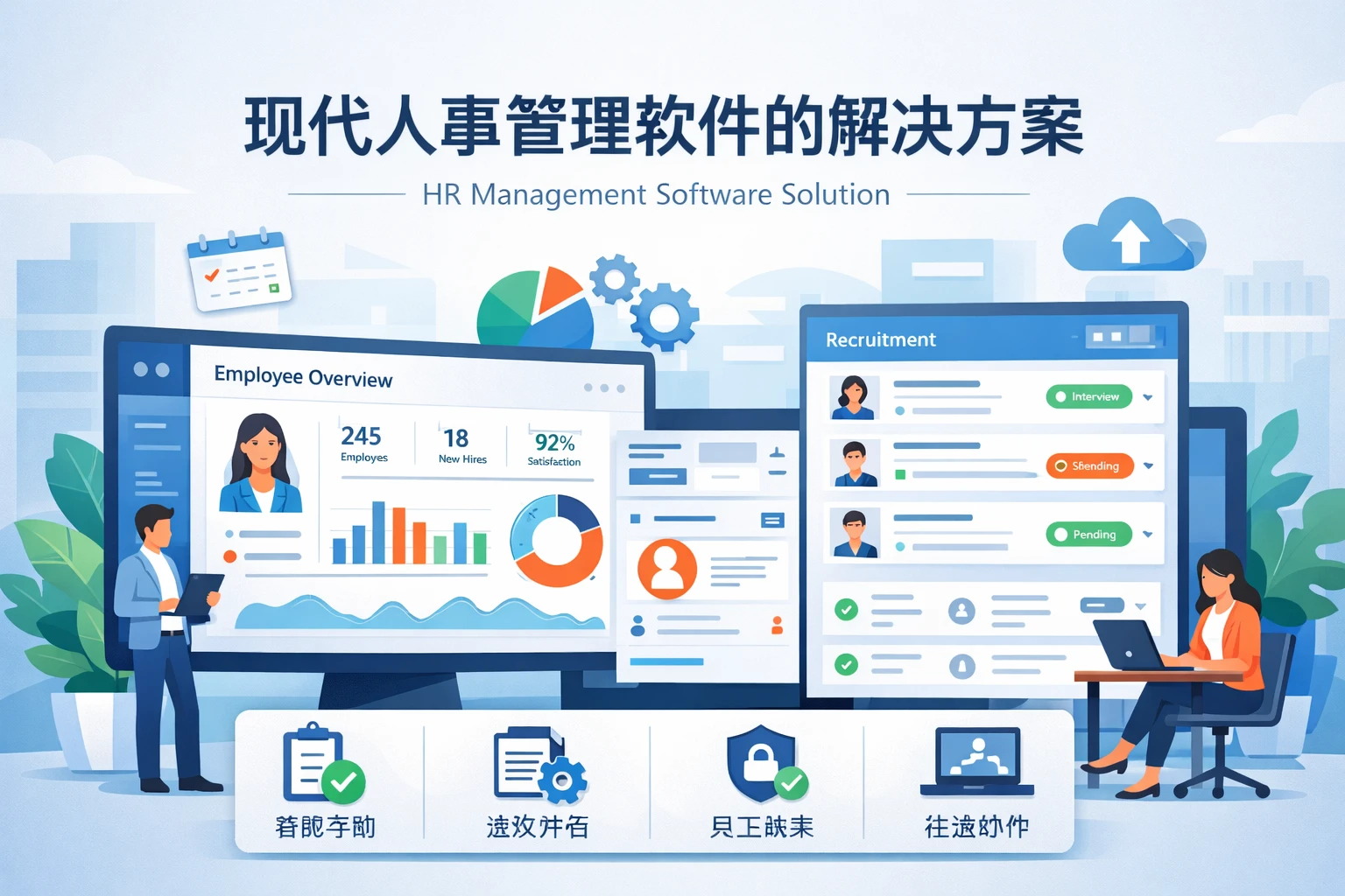 现代人事管理软件的解决方案