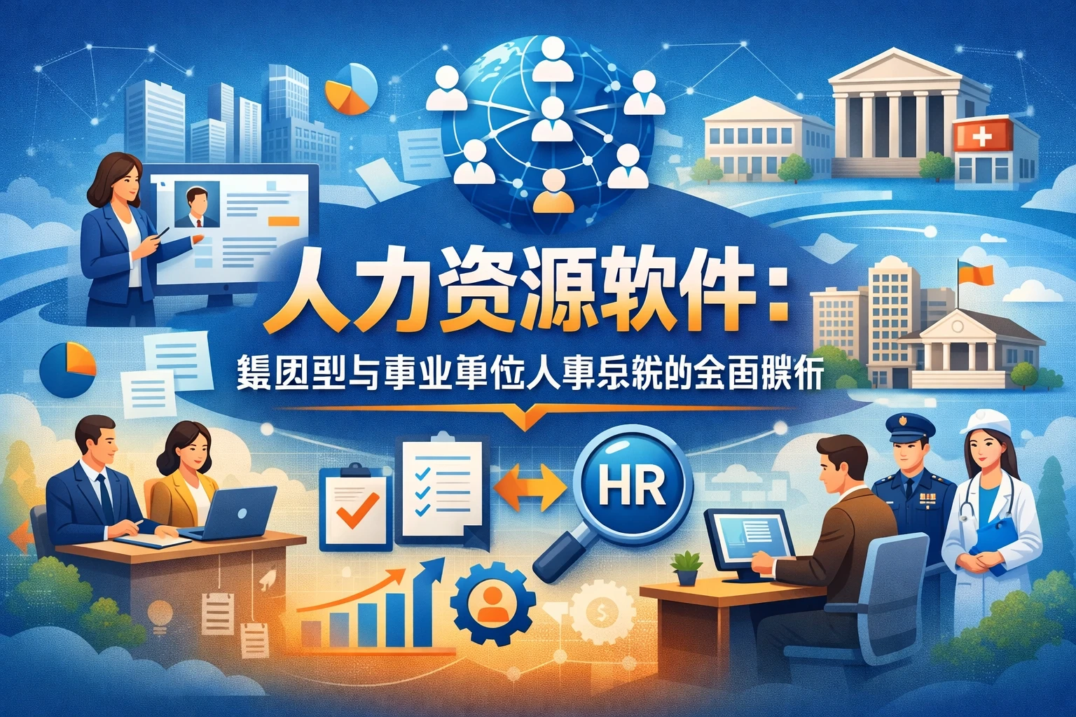 人力资源软件：集团型与事业单位人事系统的全面解析