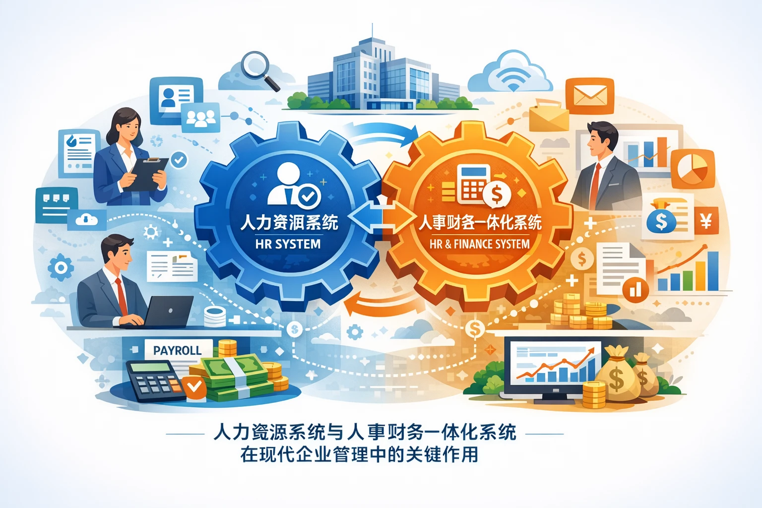 人力资源系统与人事财务一体化系统在现代企业管理中的关键作用