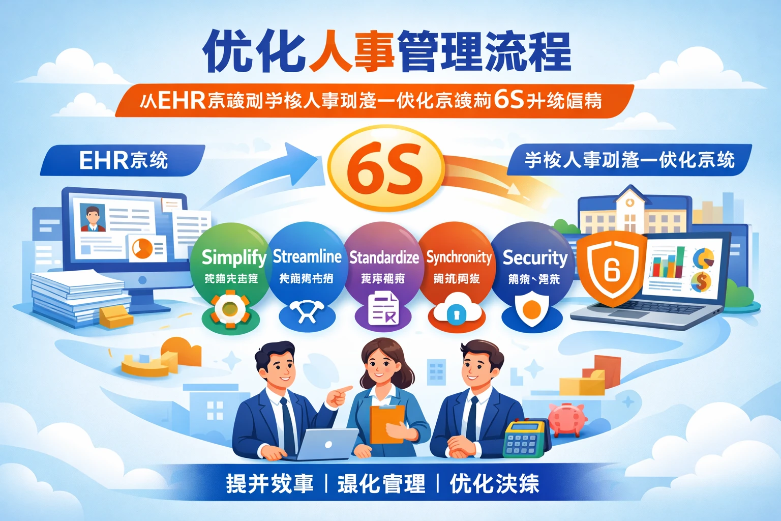 优化人事管理流程：从EHR系统到学校人事财务一体化系统的6S升级指南