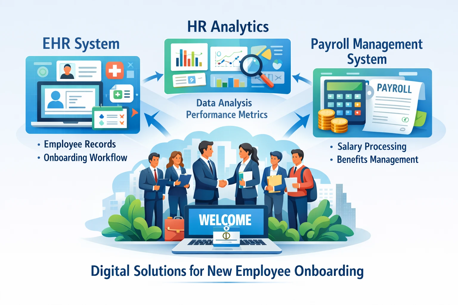 EHR系统、人事数据分析系统与薪酬管理系统:新员工入职管理的数字化解决方案