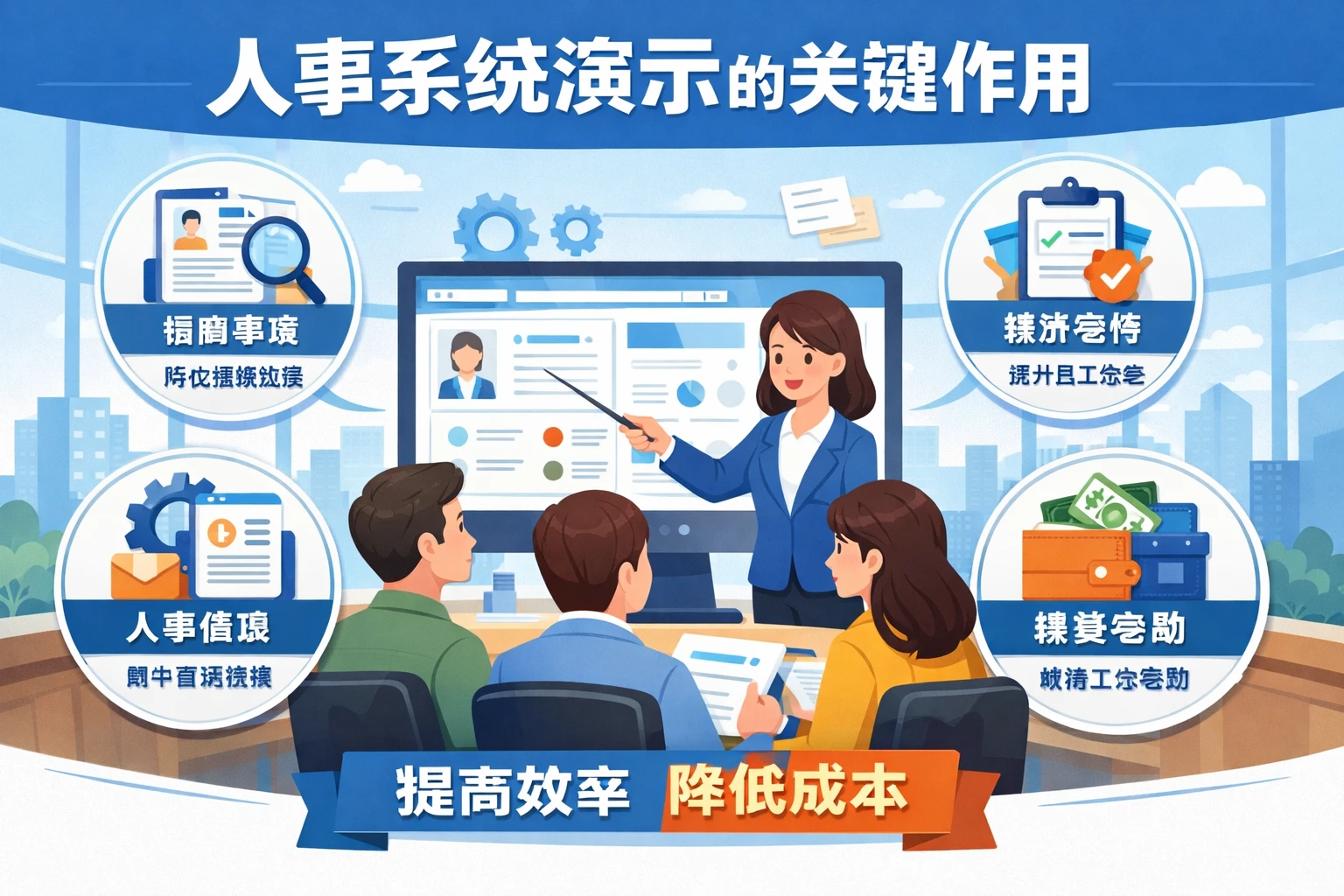 人事系统演示的关键作用