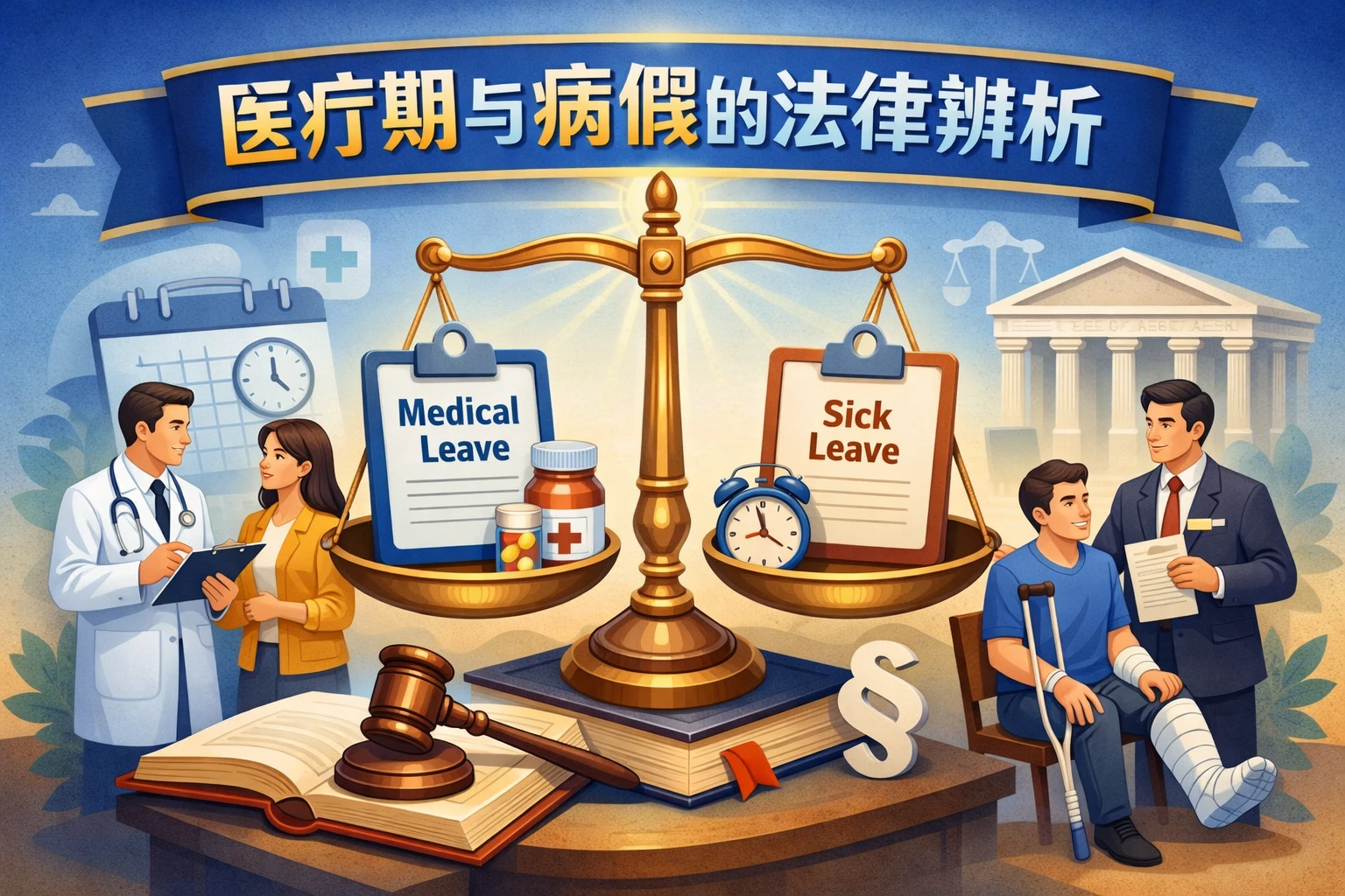 医疗期与病假的法律辨析