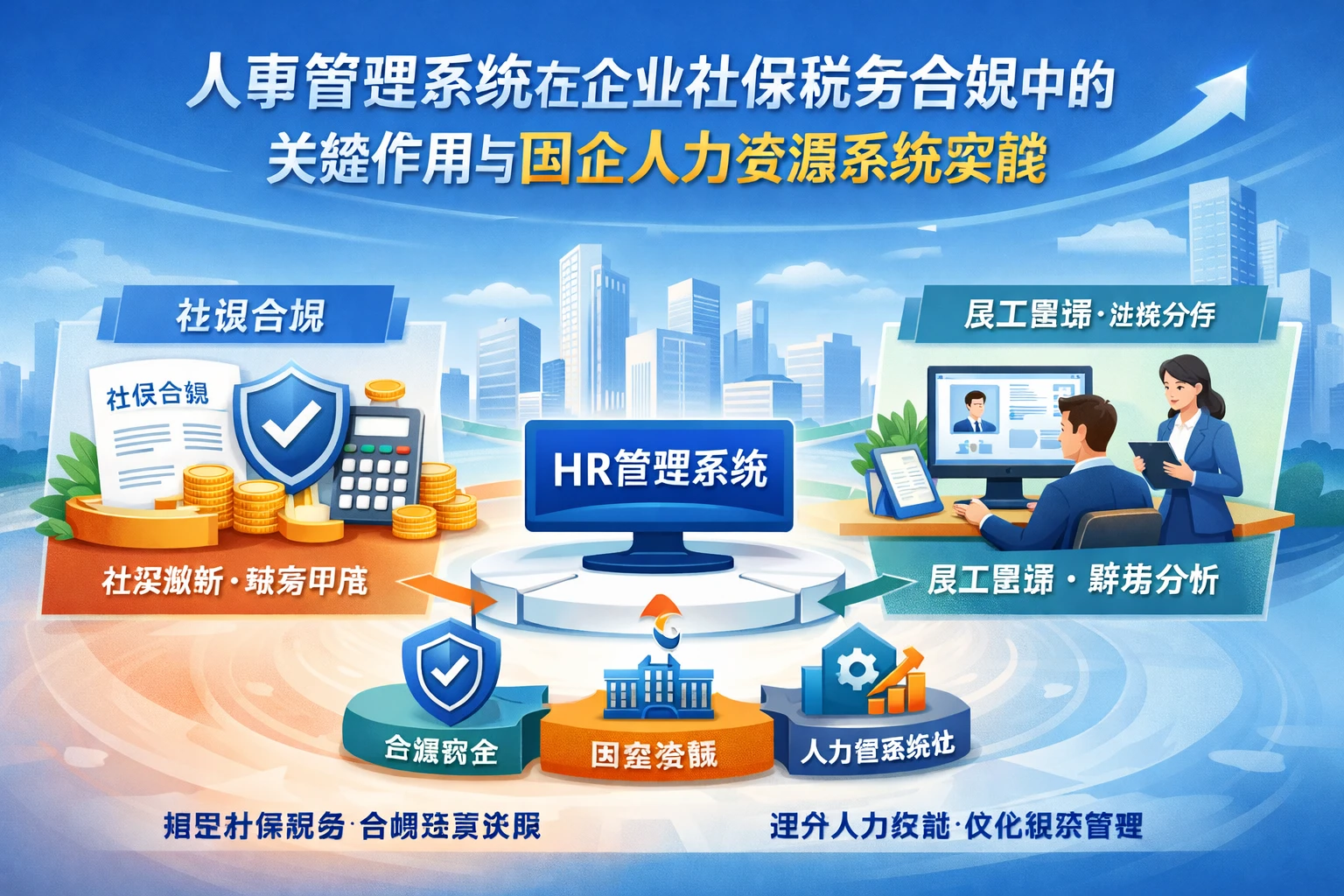 人事管理系统在企业社保税务合规中的关键作用与国企人力资源系统实践