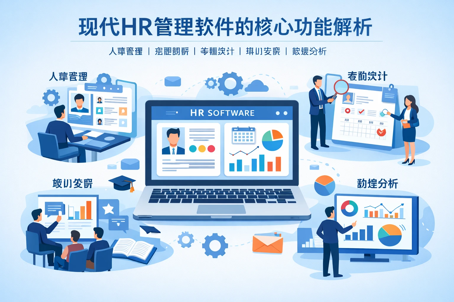 现代HR管理软件的核心功能解析