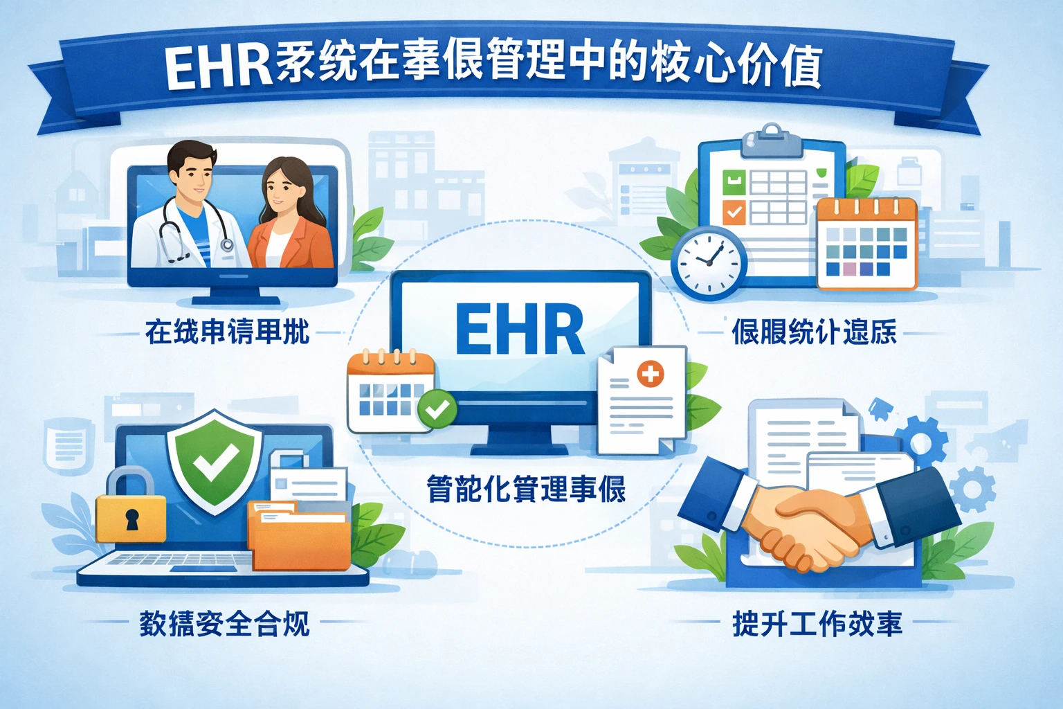 EHR系统在事假管理中的核心价值